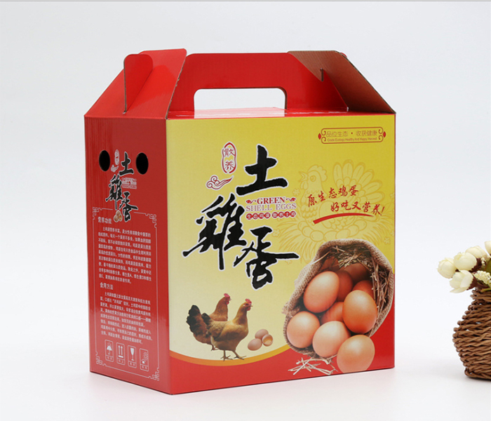 土雞蛋禮盒包裝定制！