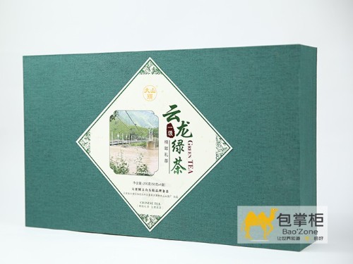 飲自然之靈氣，品閑云之幽悠！云龍大栗樹(shù)大山頭茶廠云龍綠茶禮盒定做