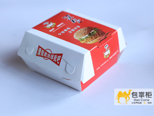 享受愛的味道，體驗新的生活！客必勝漢堡包裝盒定做